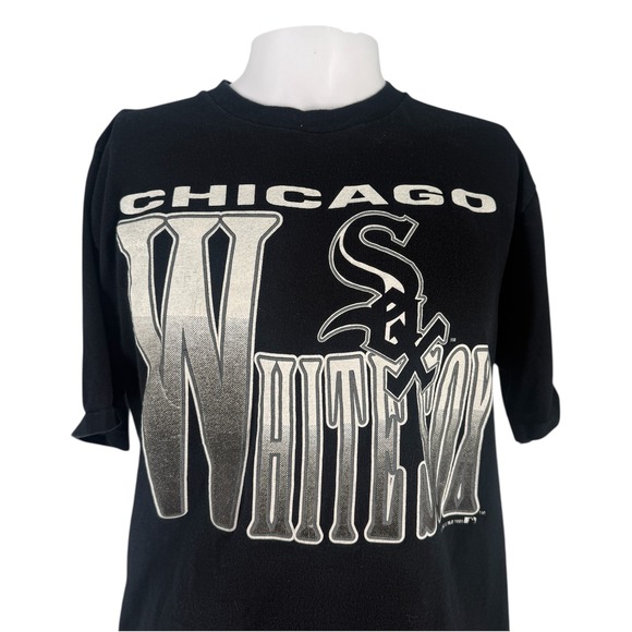 Artex Other - Vintage 1991 Chicago White Sox T Shirt Artex Single Stitch Black Mens Large MLB